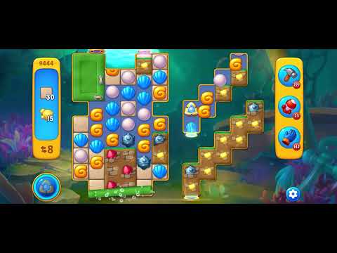 Fishdom level 9444 no boosters フィッシュダム