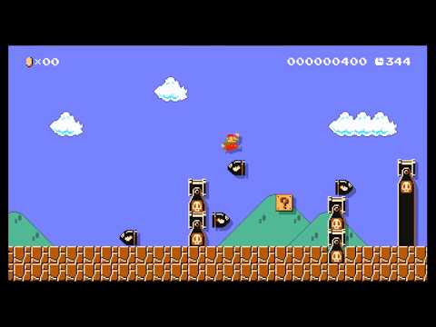 SMB-The Lost Levels World 4-2 by Meggy - SUPER MARIO MAKER - NO COMMENTARY 1bf