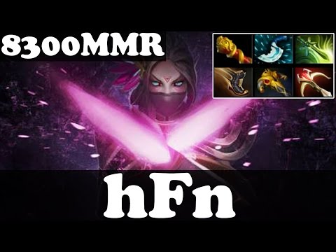 Dota 2 - hFn 8300 MMR Plays Templar Assassin vol 3 - Ranked Match Gameplay