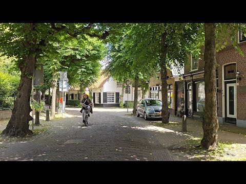 Peaceful Saturday Walk in Voorschoten. Just walking, no talking. 4K 60 fps.