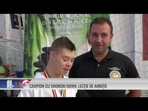 Campion cu sindrom Down, lecție de ambiție