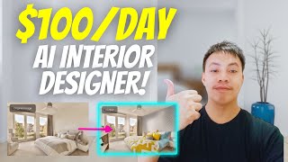 How to Make Money using AI Interior Designer