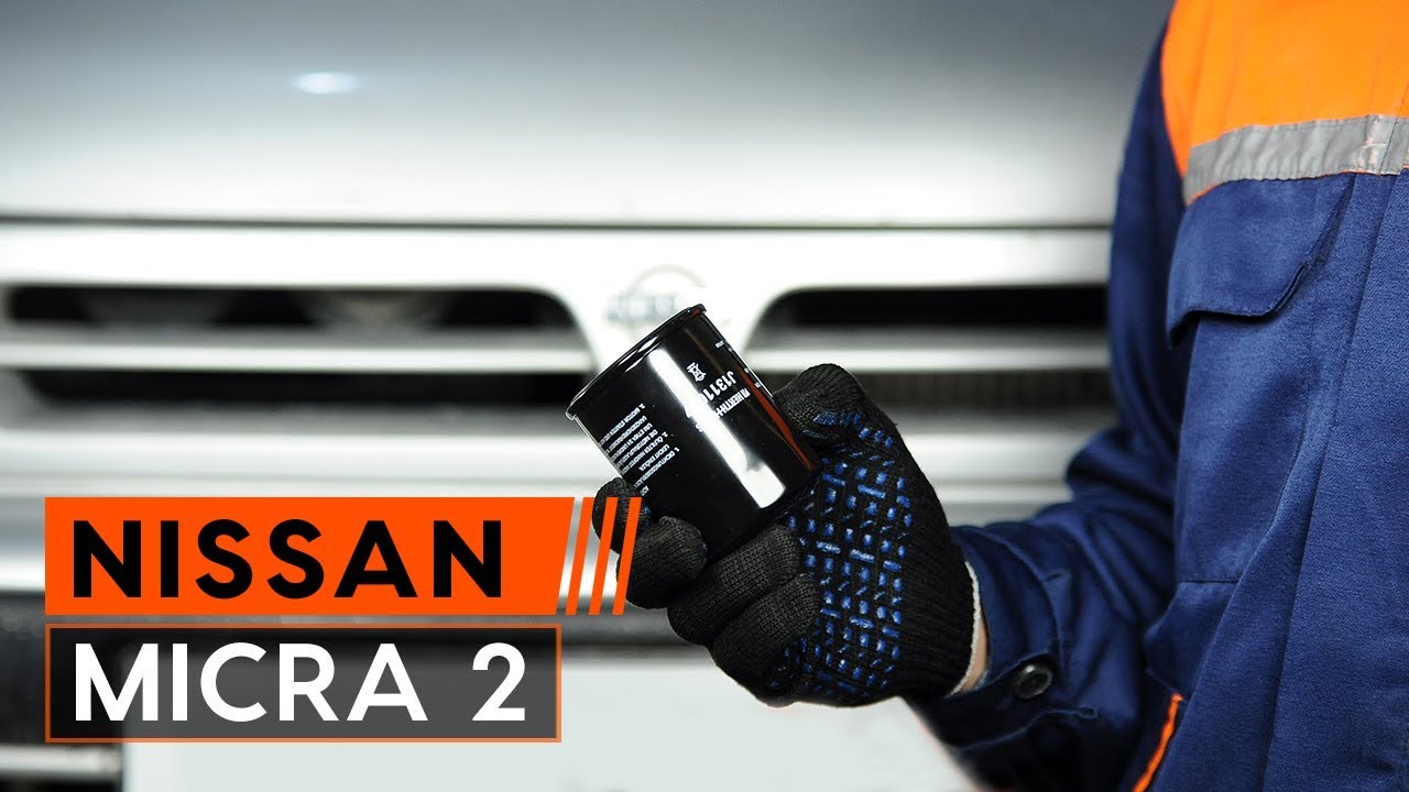 Byta motorolja och filter på Nissan Micra K11 – utbytesguide