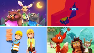 Beautiful Kids Apps by Fox and Sheep Showreel 🦊🐑 with Nighty Night, Little Builders and many more!