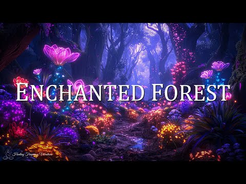 Enchanted Forest Ambience | 432Hz + 528Hz + 963Hz - Miracle Tone Healing | Full Body Detoxificati...