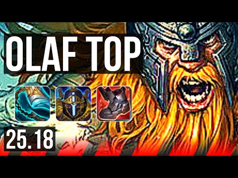 OLAF vs RIVEN (TOP) | EUW Grandmaster | 25.18