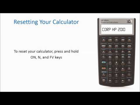 how to reset your calculator how to reset your calculator