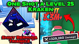 ☠️ I USED THIS TEAM AND JUST ONE SHOT A LEVEL 25 KRAKEN + BERMUDA TRIANGLE SHOWCASE IN PET CATCHERS