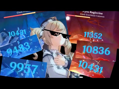 SSS TIER DPS BARBARA - GENSHIN IMPACT [AR36]