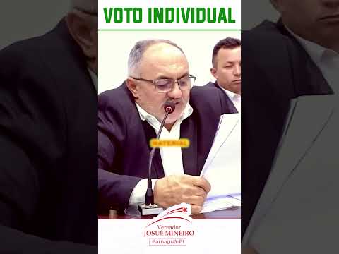 Atuação na Câmara Municipal de Parnaguá-Pi.