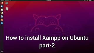 Download the video "How to install Xampp on Ubuntu part-2"