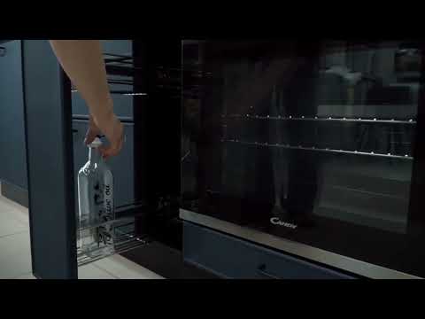Кухонный гарнитур 2400 Индиго, Черный/Дуб мадейра топаз во Владивостоке - видео 1