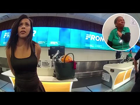 Entitled Brat Attacks Airline Employee After Missing Her Flight