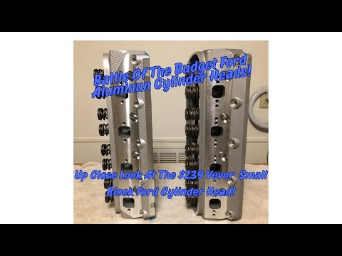 Up Close Look At The Vevor Small Block Ford Aluminum Heads!
