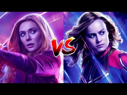 Captain Marvel VS Scarlet Witch - WER GEWINNT?