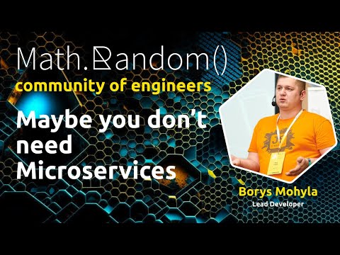 Maybe you don’t need Microservices