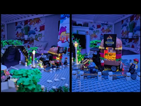 Bau meiner LEGO Stadt Teil 83 | Der Lego Burger Van und der Tunnel 4K #lego #legostadt #60404