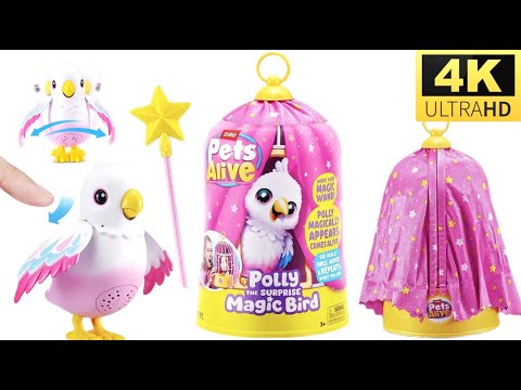 NEW TOY | UNBOXING ZURU POLLY THE SURPRISE MAGIC BIRD | ASMR