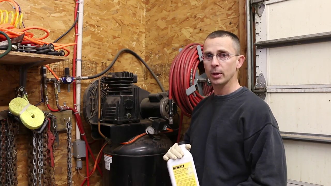 Air Compressor Oil Change--Extend the Life of your Air Compressor