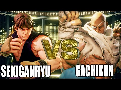 Sekiganryu「Ryu」vs Gachikun「Sagat」