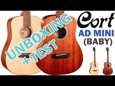 Акустична гітара CORT AD MINI (Open Pore) - фото 2 - id-p1175987648