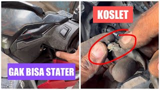 Find the cause of the Vario 125 sputtering and not being able to start