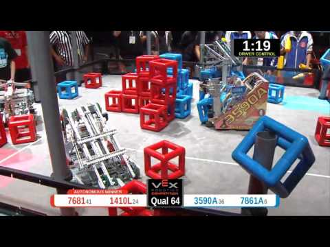 2015 VRC-MS Oppo Q64 -  (7681 3590A) 69-Opportunity Div-VRC Middle School-VEX Worlds 2015