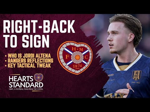 HEARTS LATEST | Jordi Altena to sign | ANOTHER win over the Old Firm | Key tactical tweak v Rangers