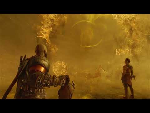 Atreus Shows Kratos secret vision about Tyr alive God Of War Ragnarok Cutscene