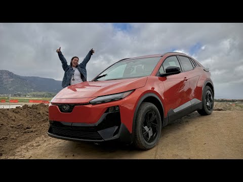 I Drive The New Subaru Uncharted EV For The First Time! It’s A Slightly Smaller Solterra 