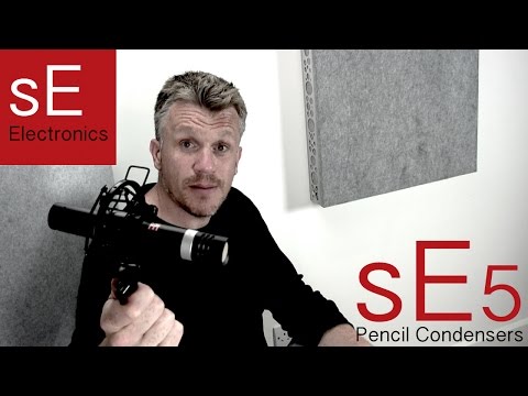 sE5 Pencil condensers, you have to hear these