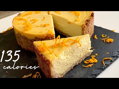 Vegan Citrus Cheesecake [ sugar, oils and flour Free Tofu Cake recipe ]