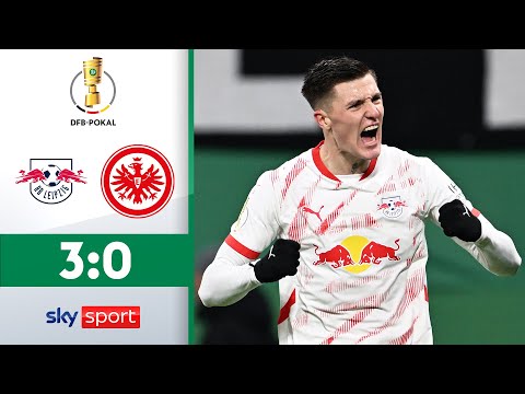 Openda schießt RBL aus der Krise | RB Leipzig - Eintracht Frankfurt | Highlights | DFB Pokal 2024/25
