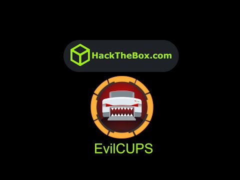 HackTheBox - EvilCUPS