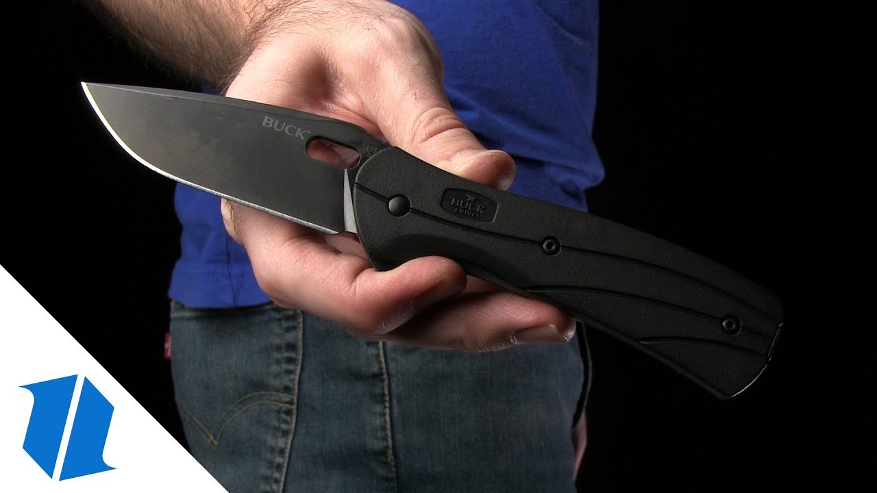 Buck Vantage Force Select Liner Lock Knife (3.25" Black) 0845BKS-B