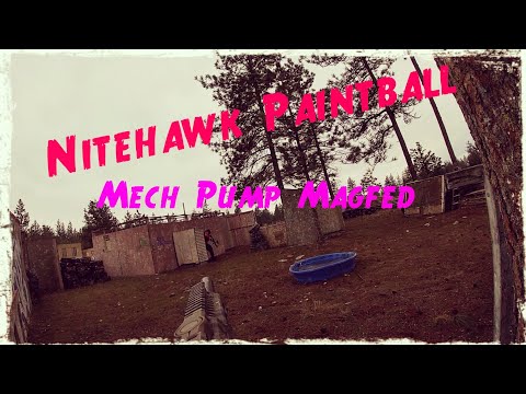 Nitehawk Paintball Pump Magfed and Mechanical only winter game