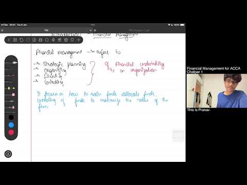 FINANCIAL MANAGEMENT CHAPTER 1 ACCA | PART 1