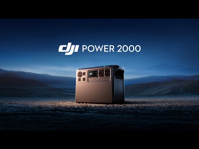 Vidéo DJI STATION DE CHARGE POWER 2000