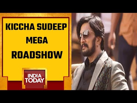 Karnataka Election 2023: Kichha Sudeep Campaigns For BJP Joins Roadshow