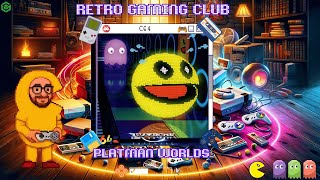 Like Pac-Man Got a Platformer and a Midlife Crisis | Platman Worlds | C64 Review