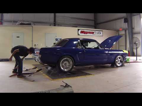 1965 Mustang: Dynojet run #1 gt40x f303