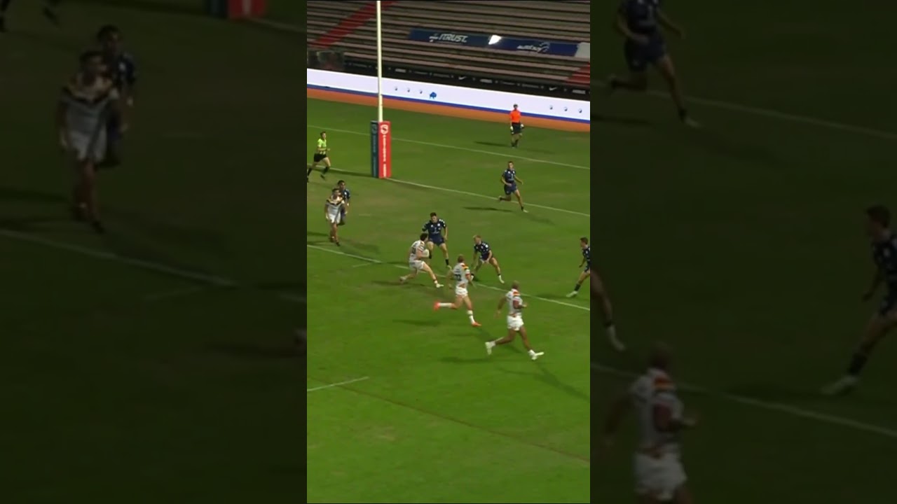 The Footwork and the Finish! #fyp #foryou #foryoupage #bradfordbulls #bradford #bulls #coyb #rugby