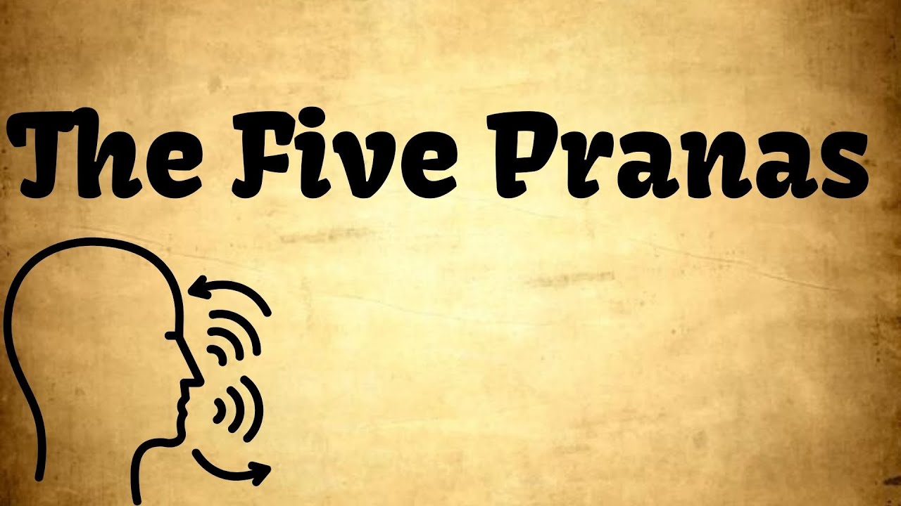 The Five Pranas and the Upa-Pranas - Detailed