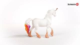 Schleich Jednorožec kobyla srdiečková dúhová