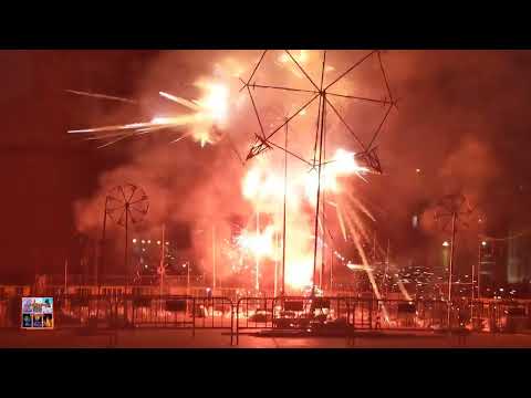 Castillo de Palos by Pirotecnia Nadal-Martí - Gran Fira de #Valencia 8/7/2023 #fireworks