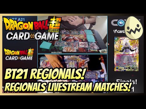 Dragon Ball Super Card Game: CoreTCG BT21 Regionals Tournament Matches Reupload!