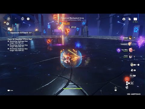 Genshin Impact - Spiral Abyss 3.3 Floor 12 (Yoimiya/Kokomi Supremacy 😍)