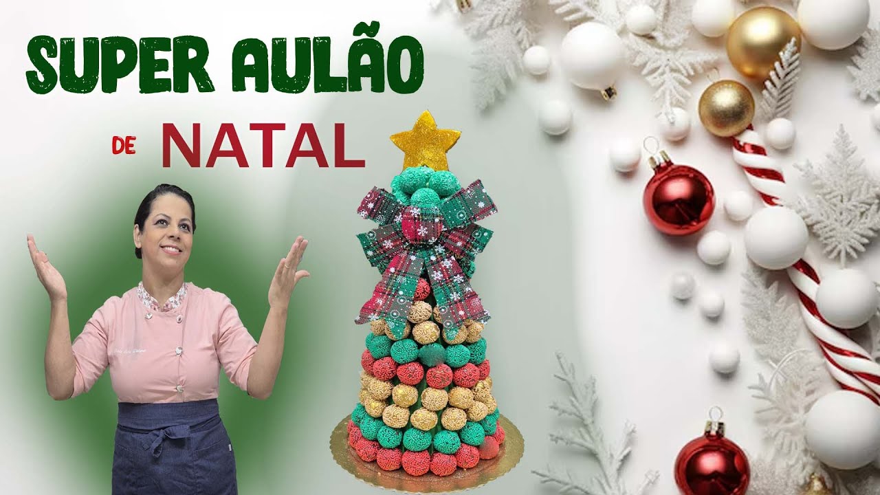 SUPER AULÃO DE NATAL  @PARIS CAKE DESIGNER está ao vivo!