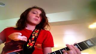 Andrew wk ready to die guitar cover!!!