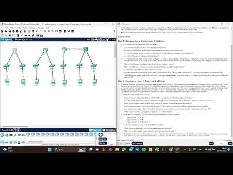 11 5 1 Packet Tracer   Compare Layer 2 and Layer 3 Devices